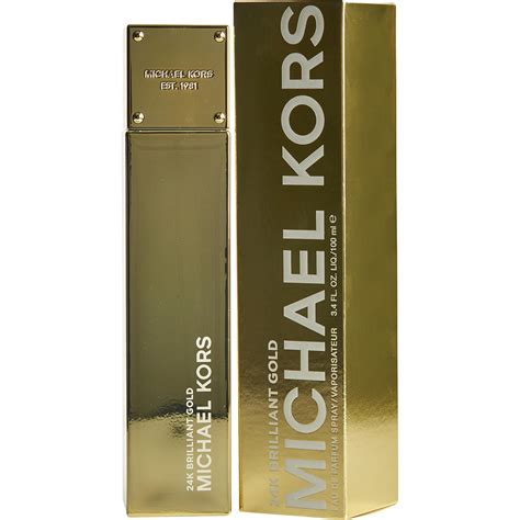 24k brilliant gold by michael kors 3.4 oz edp perfume|Michael Kors gold perfume review.